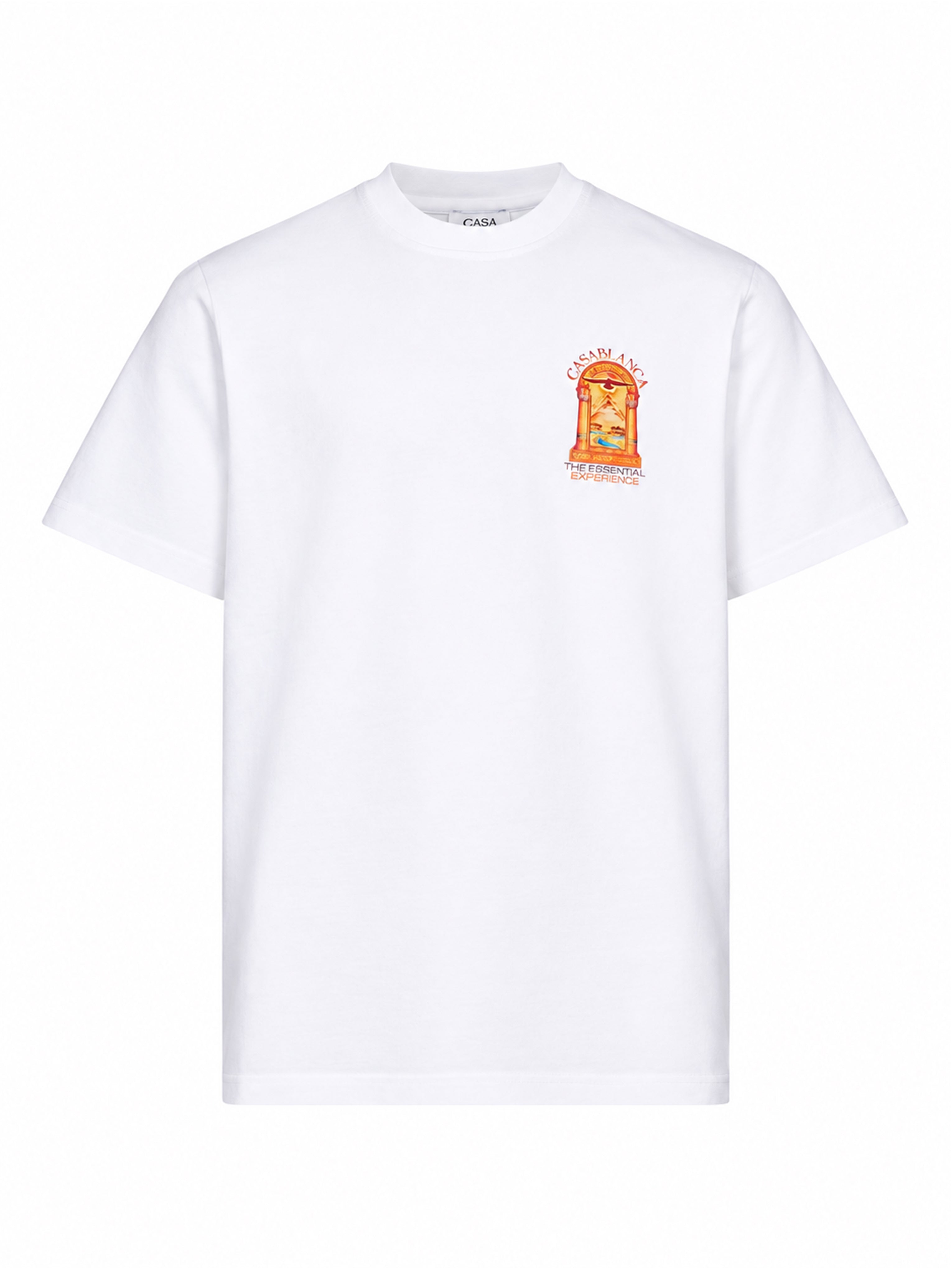 T-shirt stampa Hermons Mirage Arch in bianco 
