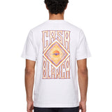 T-shirt stampa Hermons Mirage in bianco 
