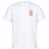 T-shirt stampa Hermons Mirage in bianco 