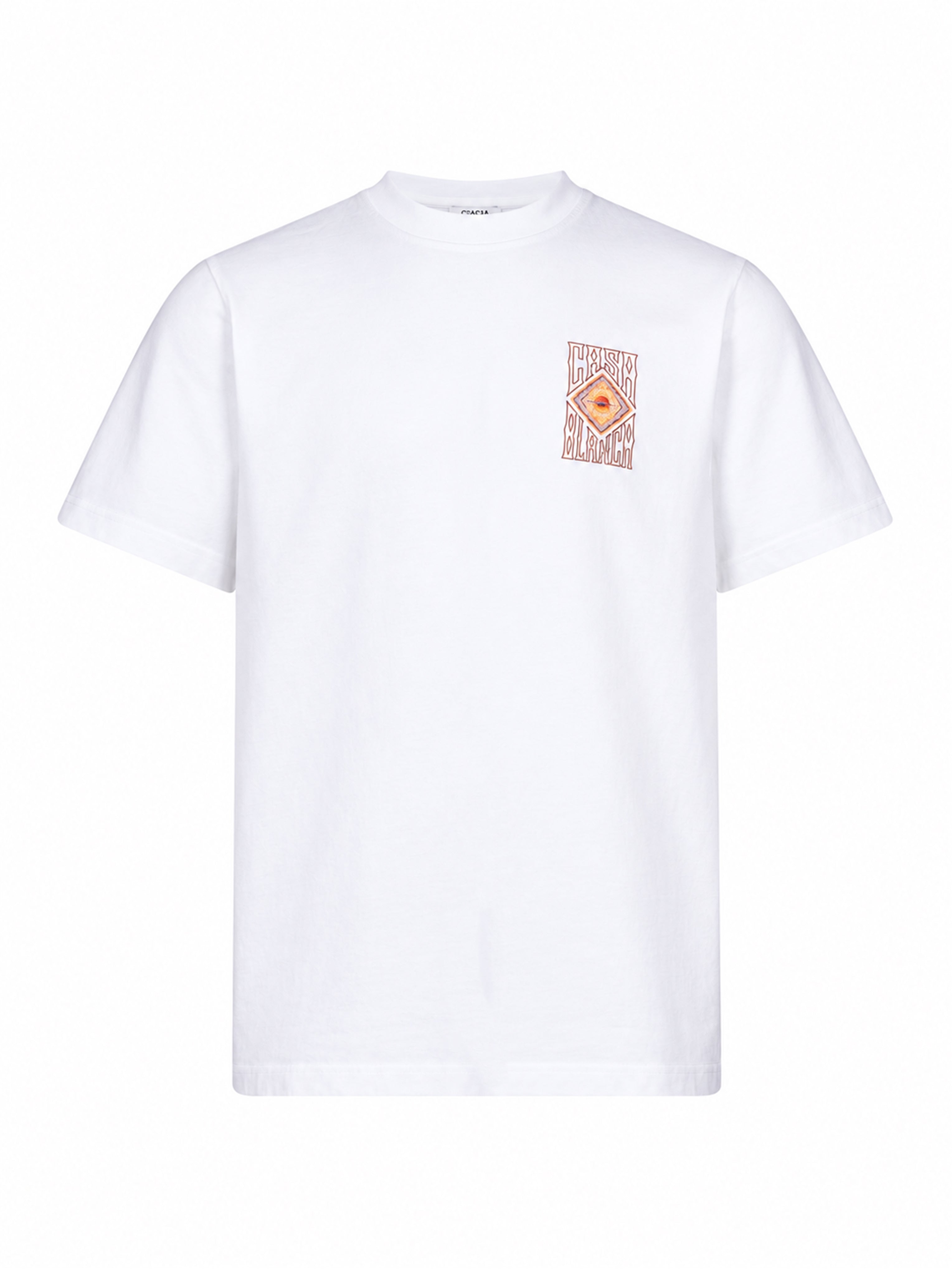T-shirt stampa Hermons Mirage in bianco 