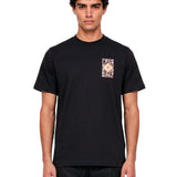 T-shirt stampa Hermons Mirage in nero 