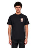T-shirt stampa Hermons Mirage in nero