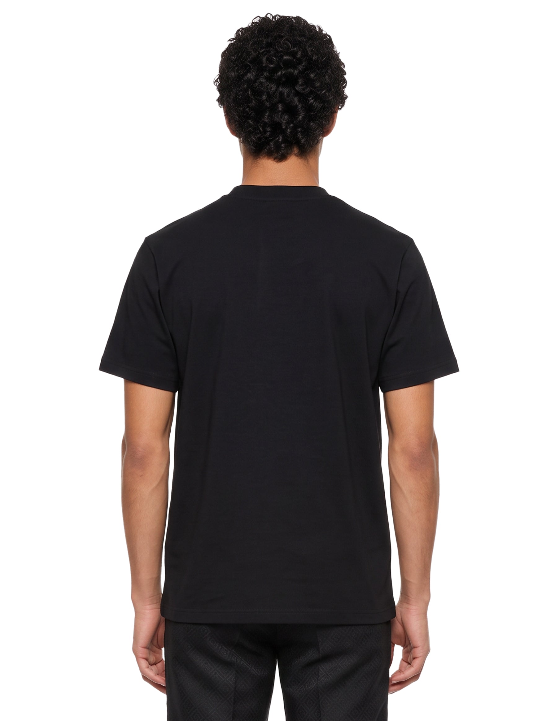 T-shirt stampa Hermons Mirage in nero 