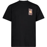 T-shirt stampa Hermons Mirage in nero 