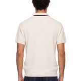 Polo manica corta in bianco 