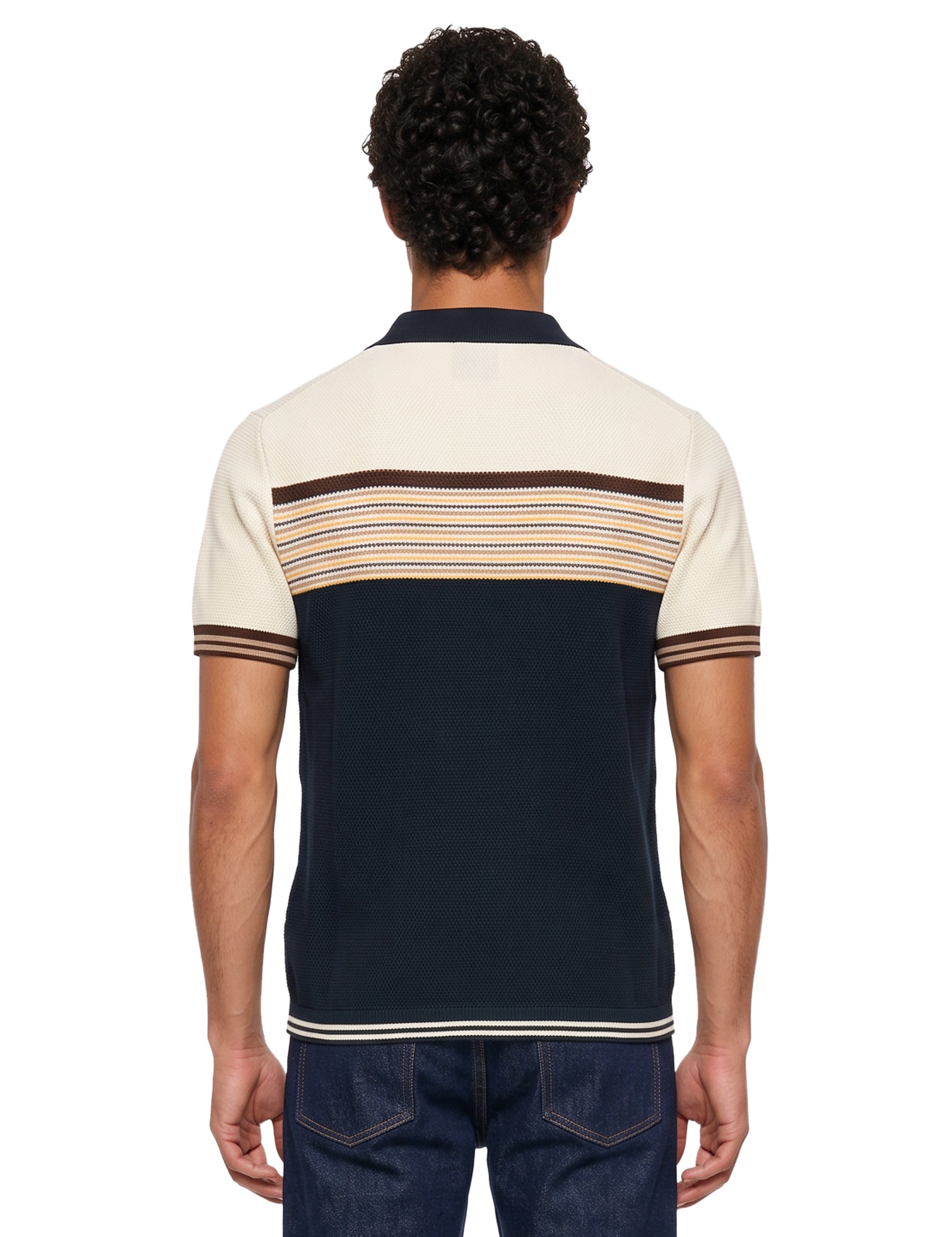 Polo a righe Café Culture multicolor 