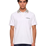 Polo manica corta Laurel in bianco 