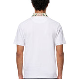 Polo manica corta Laurel in bianco 