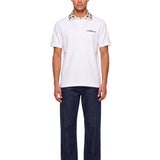 Polo manica corta Laurel in bianco 