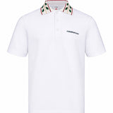 Polo manica corta Laurel in bianco 