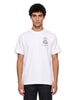 T-shirt stampa Hotel Emblem in bianco