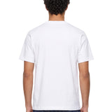 T-shirt stampa Tennis Club in bianco 