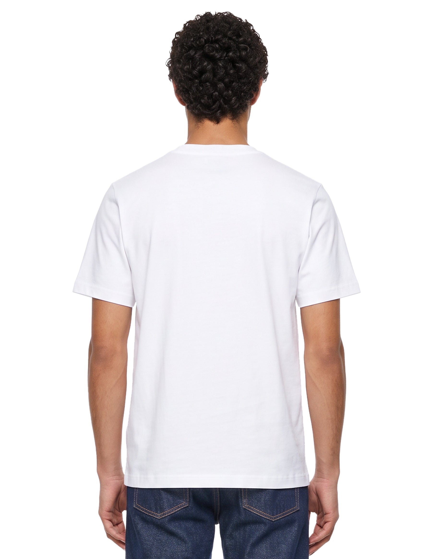 T-shirt stampa Tennis Club in bianco 