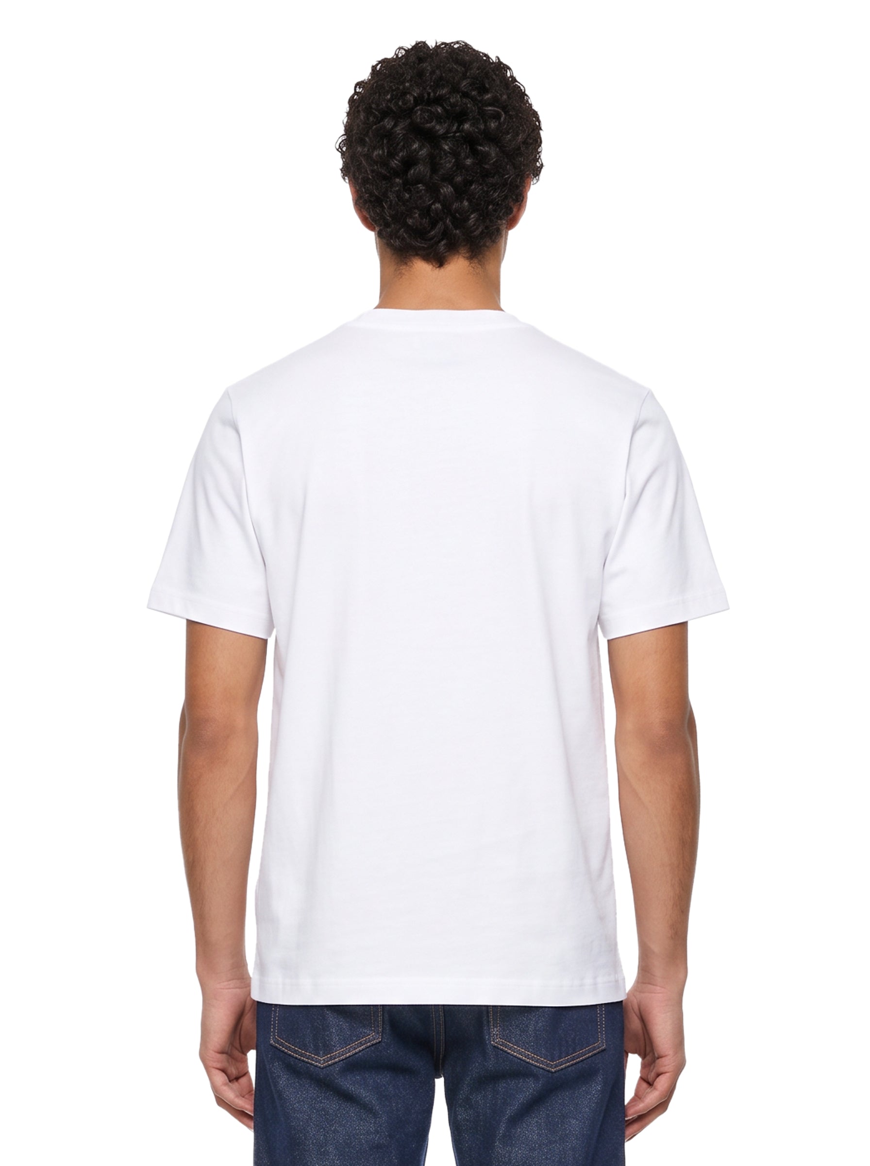 T-shirt stampa Tennis Club in bianco 
