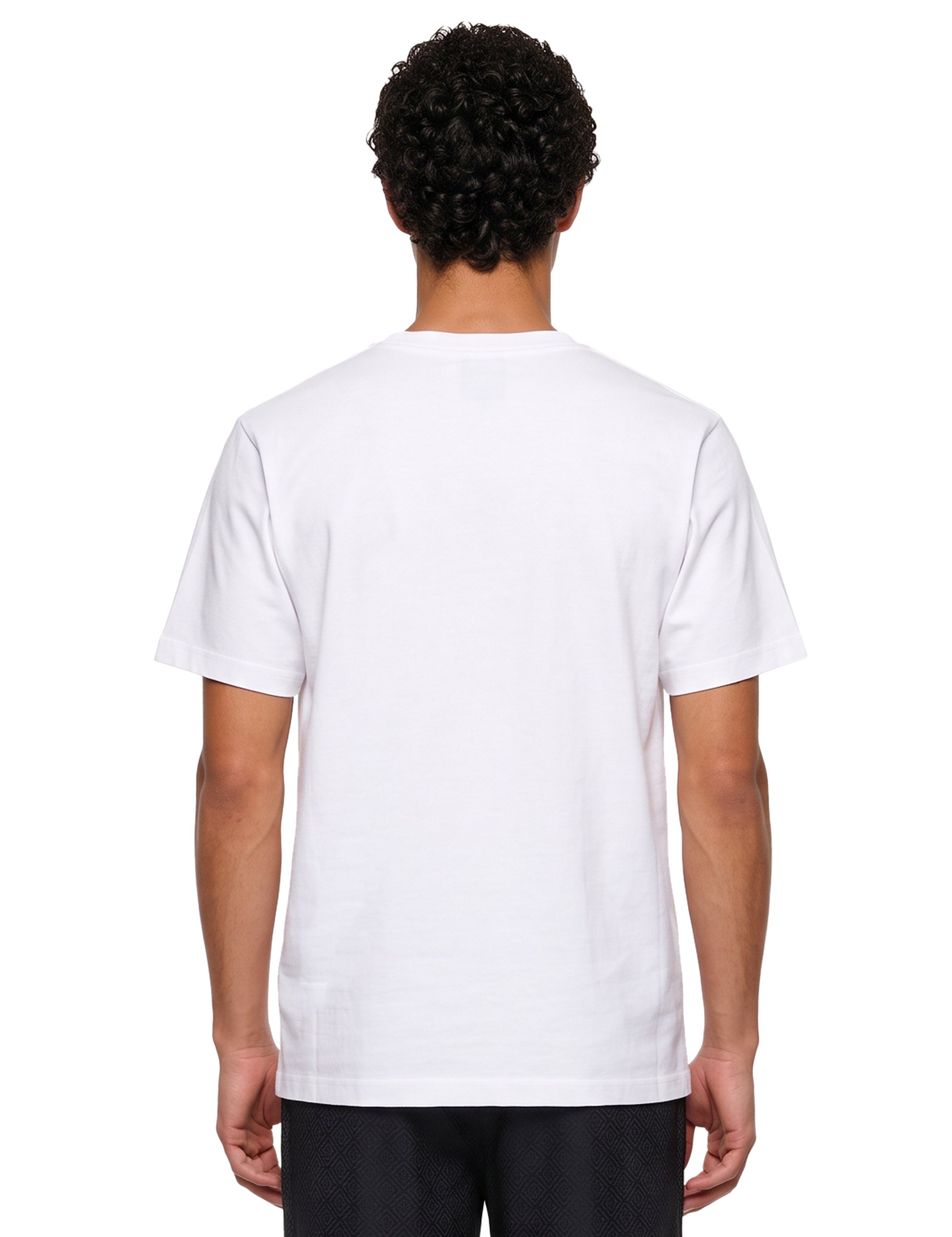 T-shirt stampa Sport Type in bianco 
