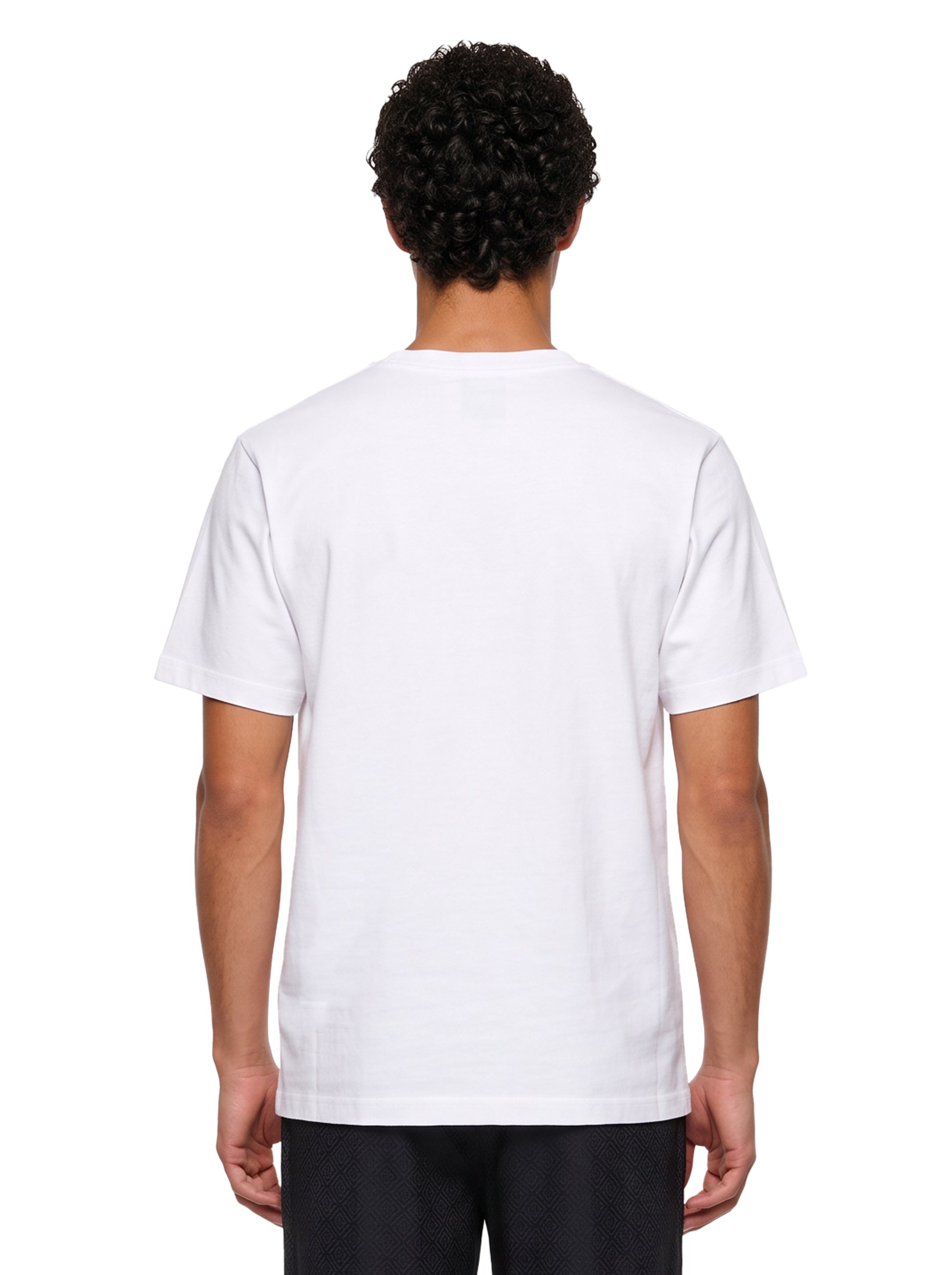 T-shirt stampa Sport Type in bianco 