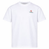 T-shirt stampa Sport Type in bianco 