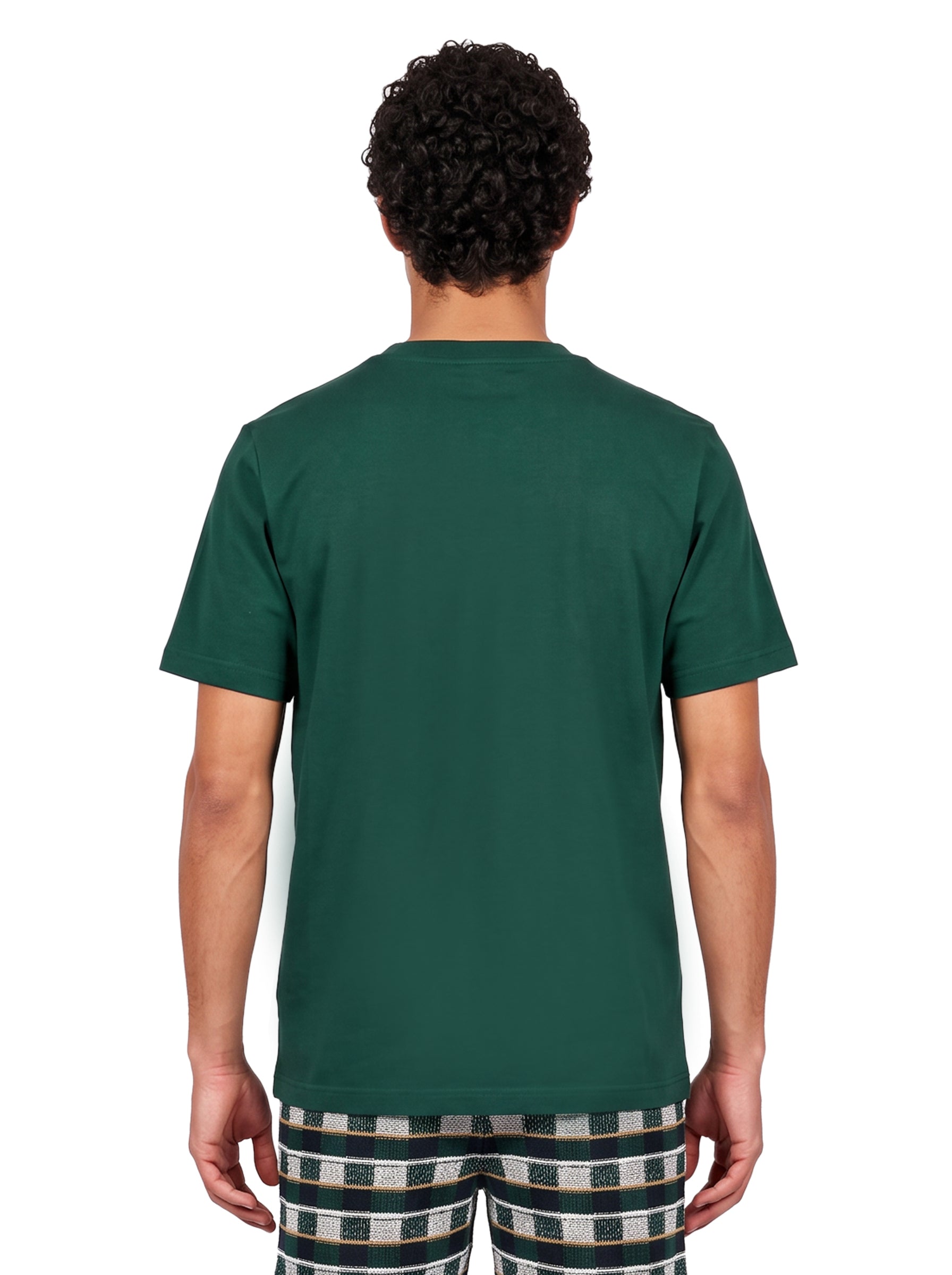 T-shirt stampa Sport Type in verde 