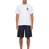 T-shirt stampa L'Arche in bianco 