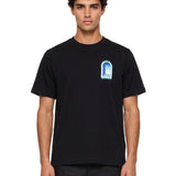 T-shirt stampa L'Arche in nero 