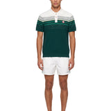 Polo a righe multicolor 