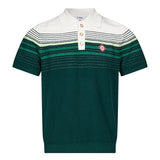 Polo a righe multicolor 