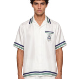 Camicia Hotel Emblem in bianco 