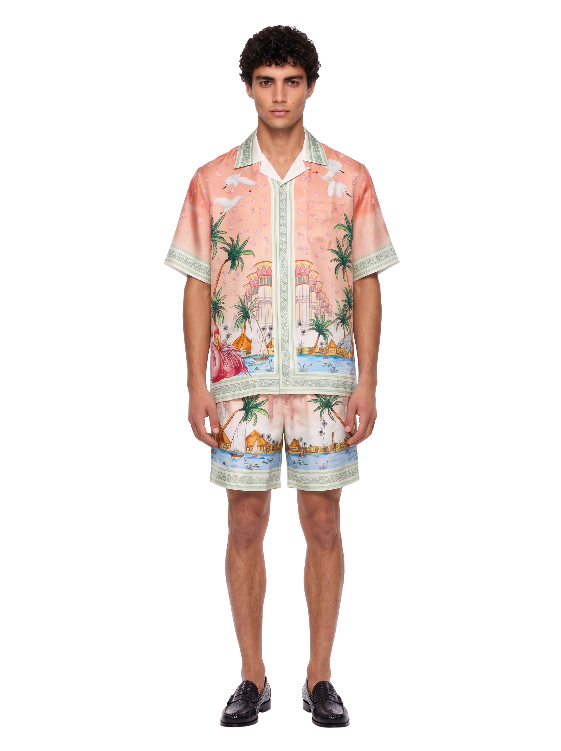 Camicia stampa Ethereal multicolor 