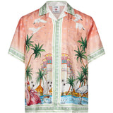 Camicia stampa Ethereal multicolor 