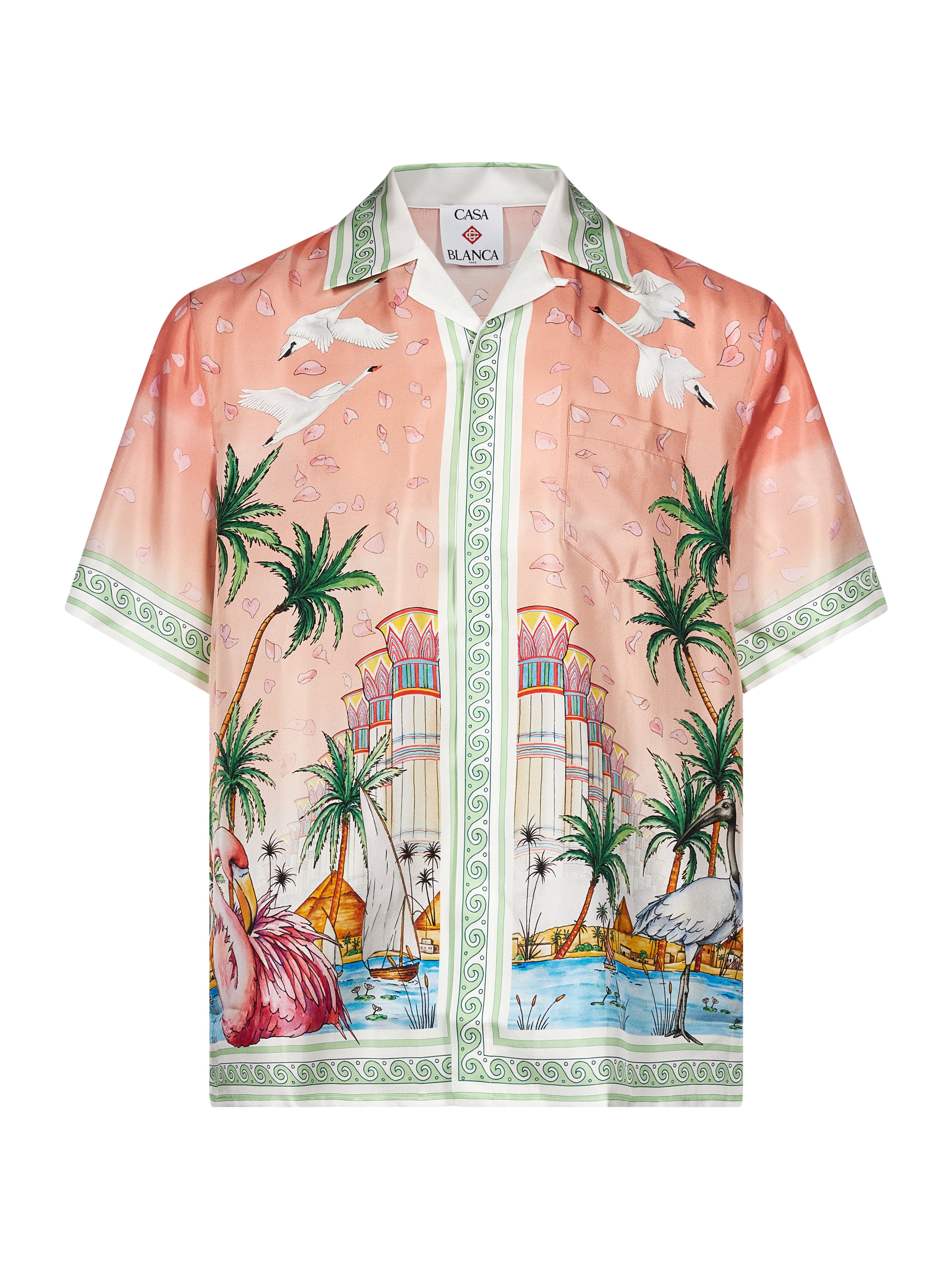 Camicia stampa Ethereal multicolor 