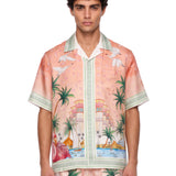 Camicia stampa Ethereal multicolor 