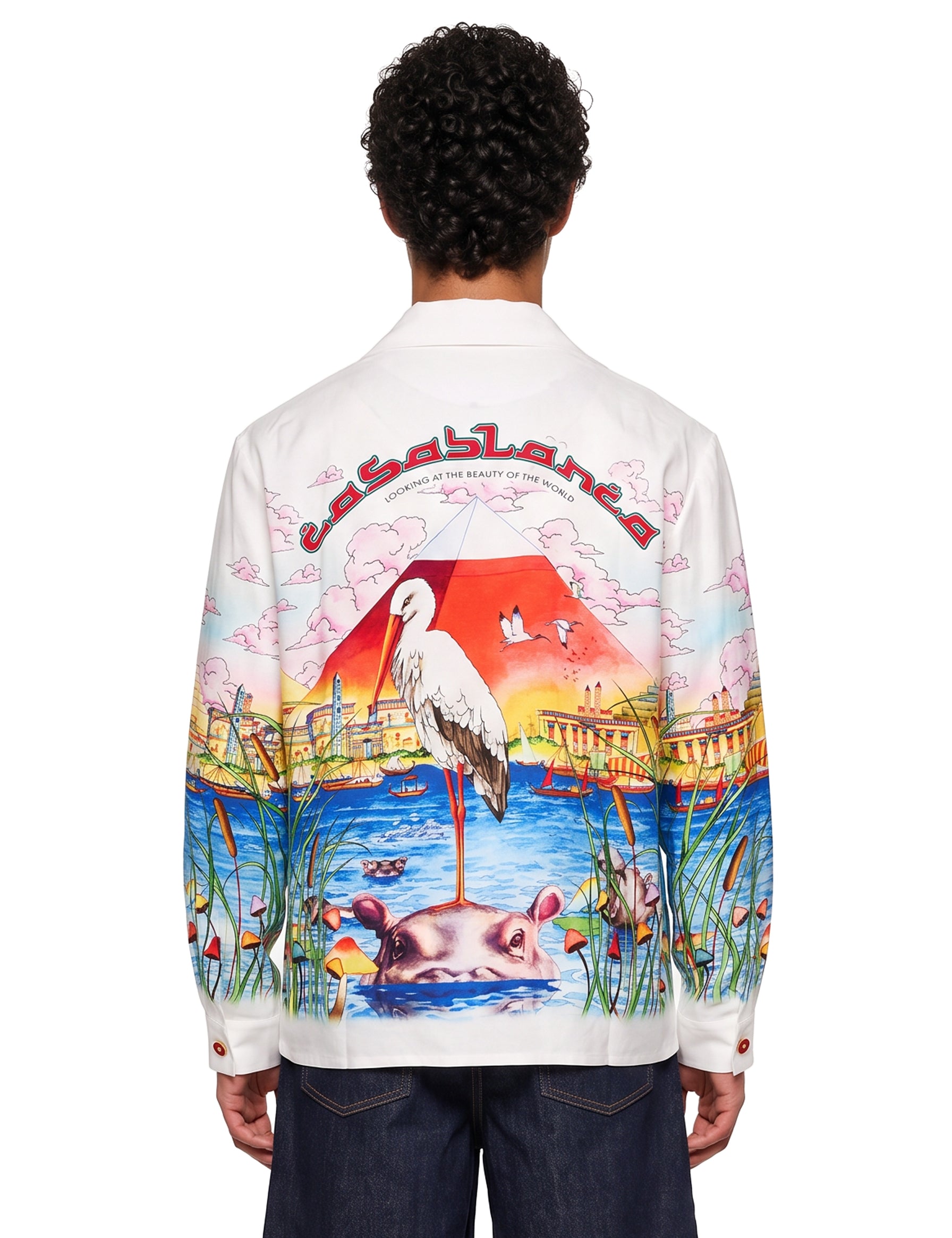 Camicia manica lunga Egypt As It Was multicolor 