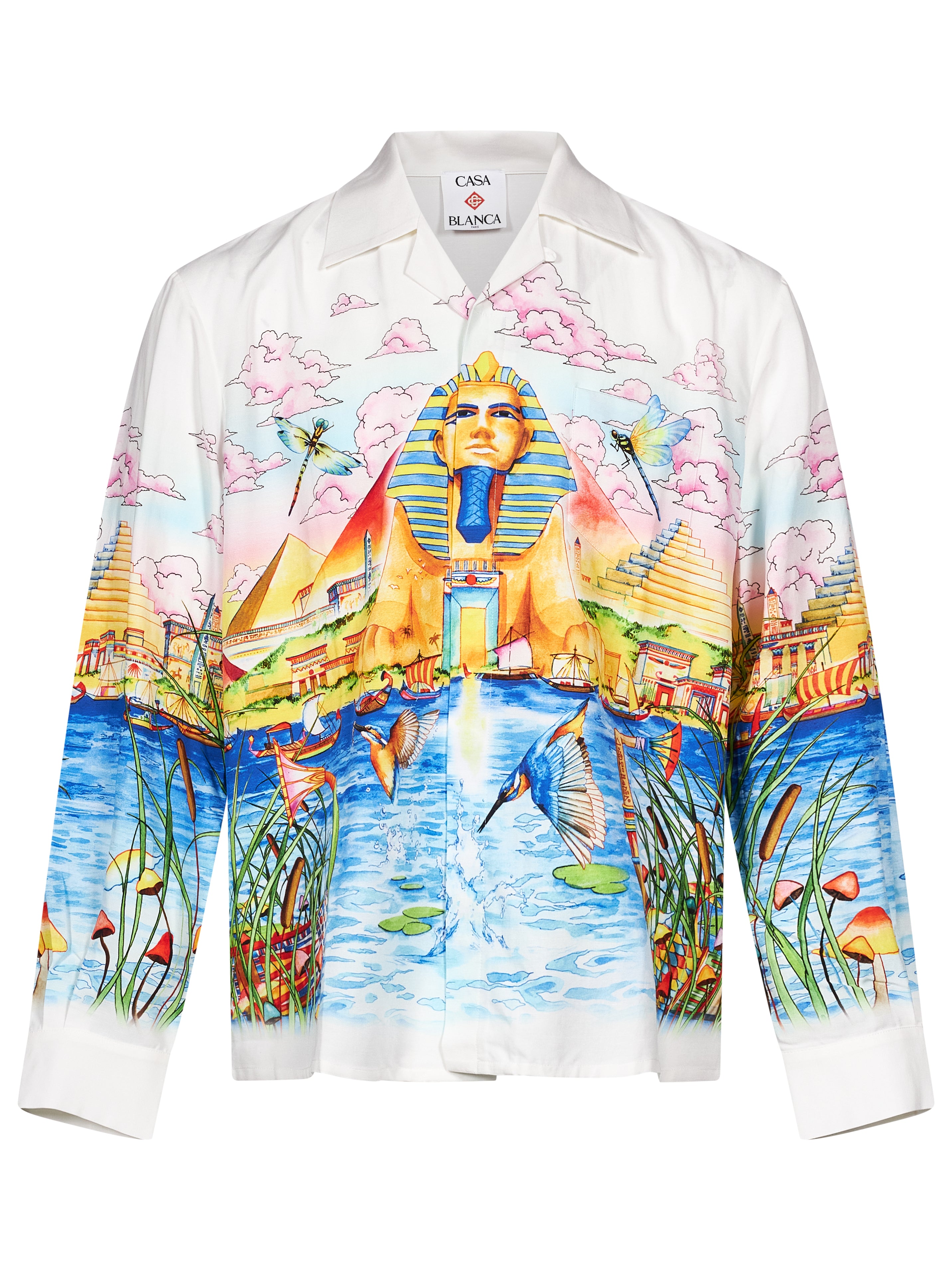 Camicia manica lunga Egypt As It Was multicolor 