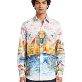 Camicia manica lunga Egypt As It Was multicolor 