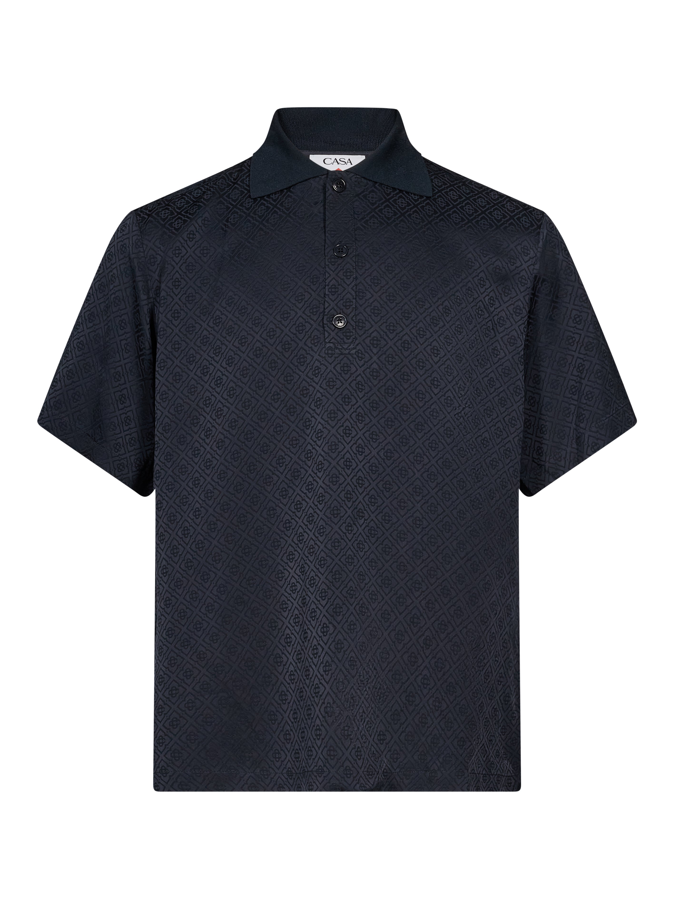 Polo manica corta in blu 