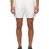 Shorts stampati in bianco 