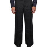 Pantaloni sartoriali con monogram in blu 