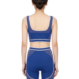 Top sportivo in blu 