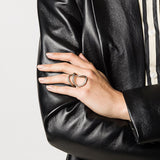 Anello Ribbon in argento 
