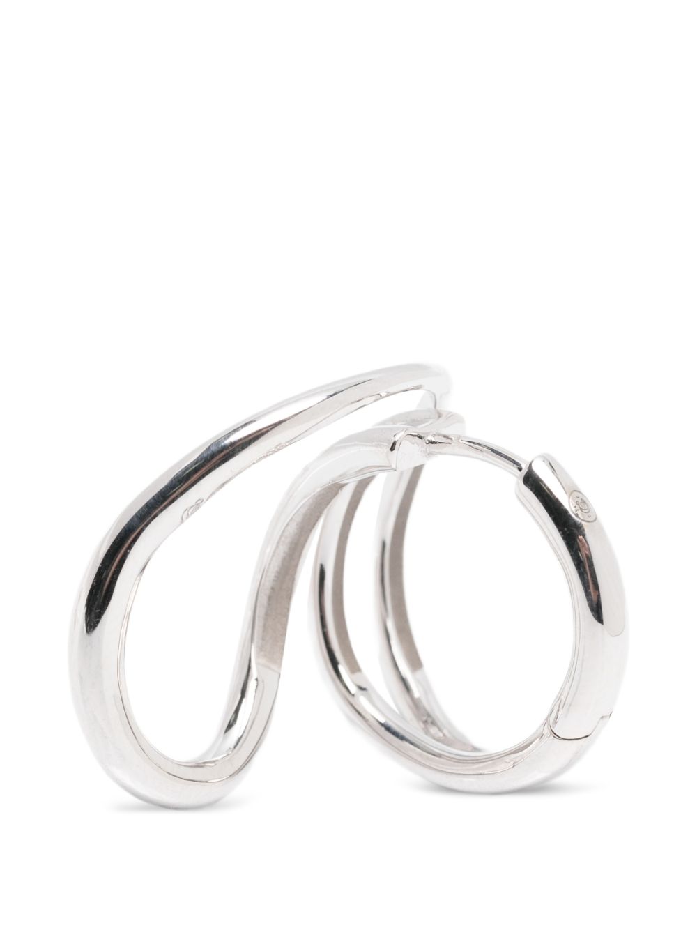 Orecchini Round Trip in argento 
