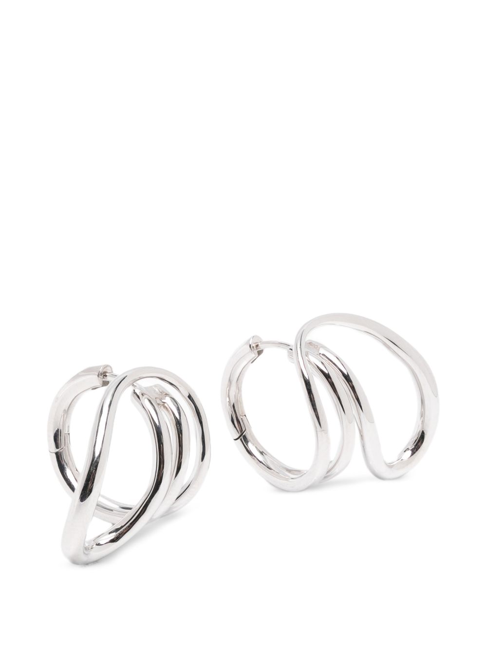 Orecchini Round Trip in argento 