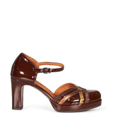 Decolleté Ledana in marrone 