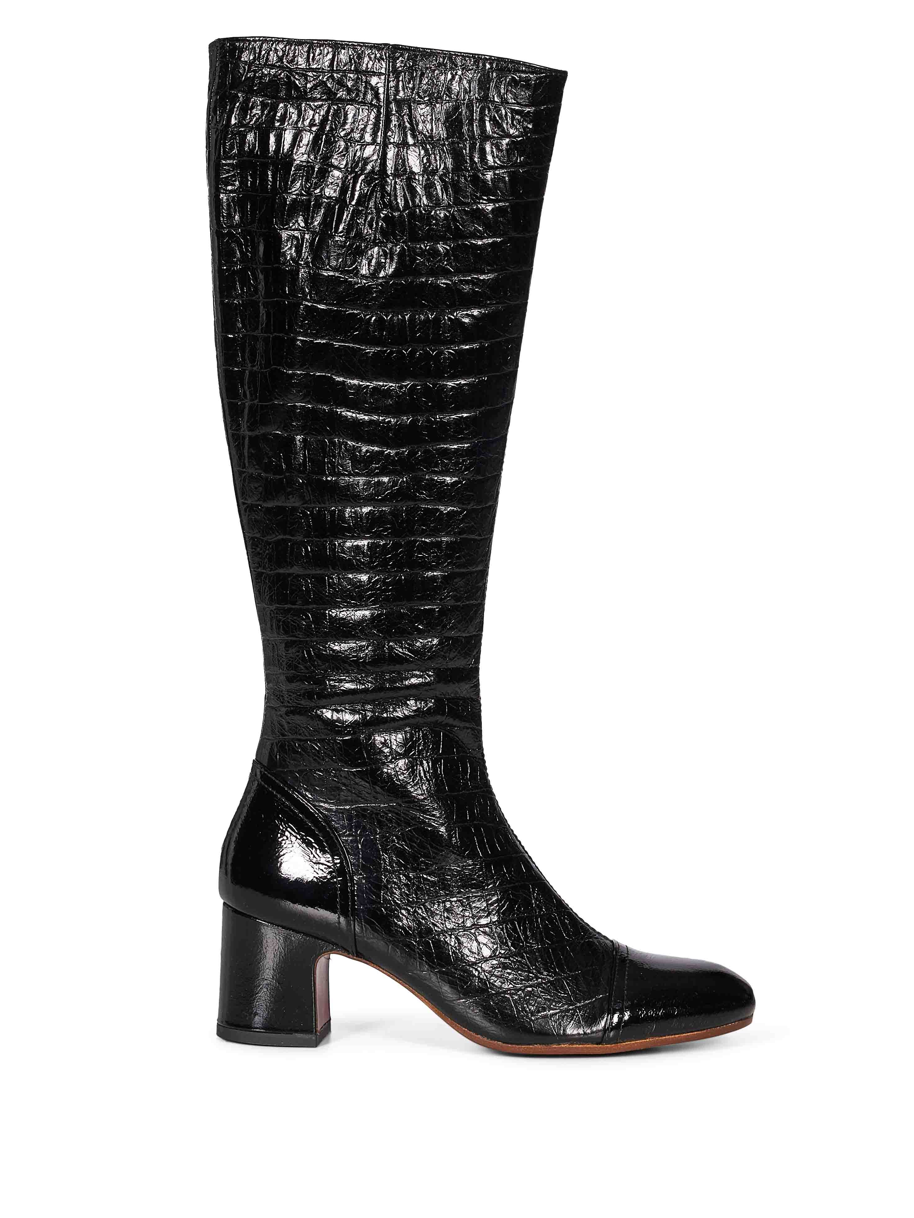 Decolleté Nishawa in nero 