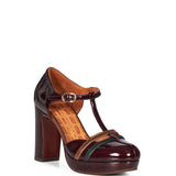 Decolleté Uyaro in marrone 