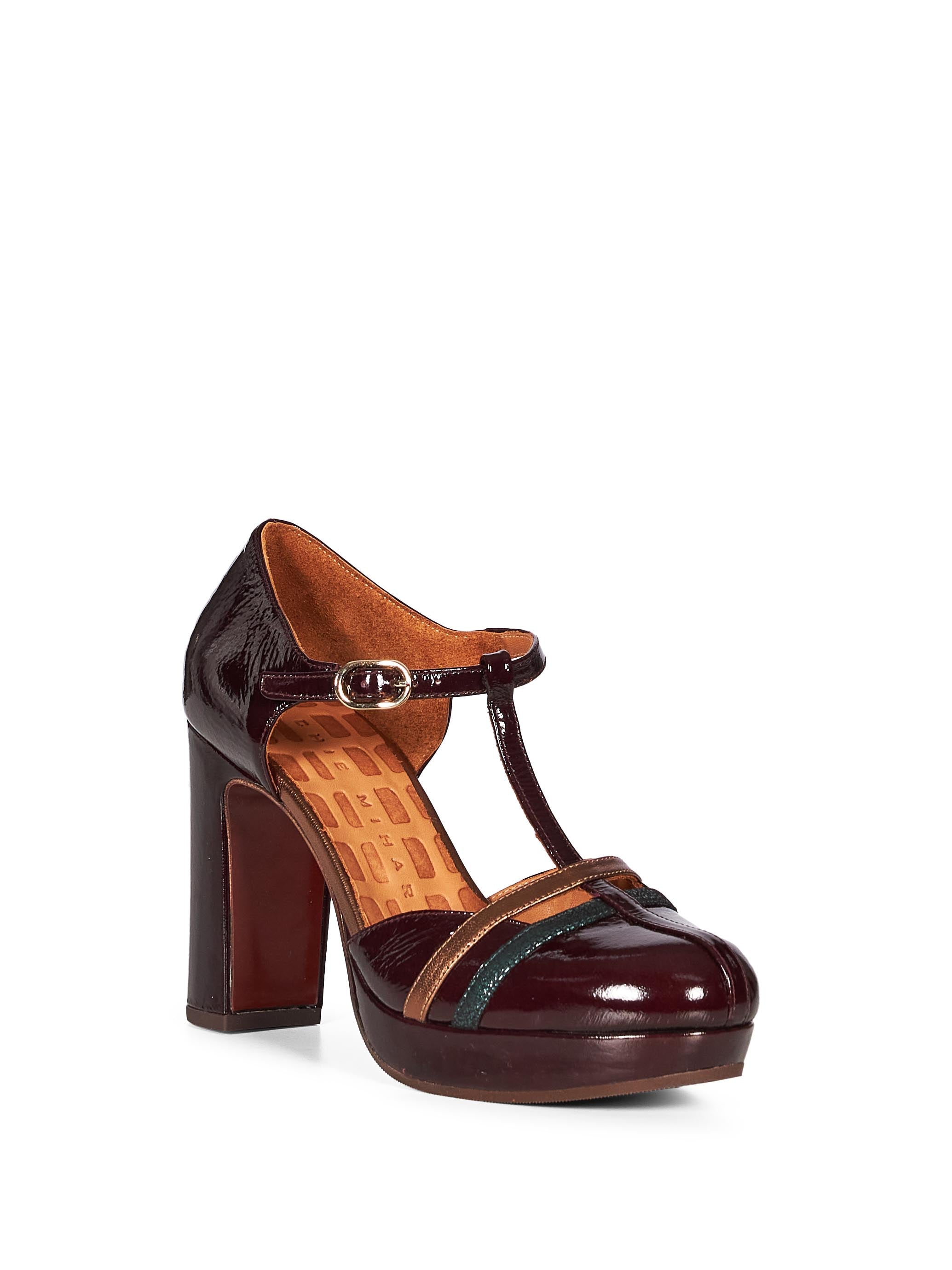 Decolleté Uyaro in marrone 