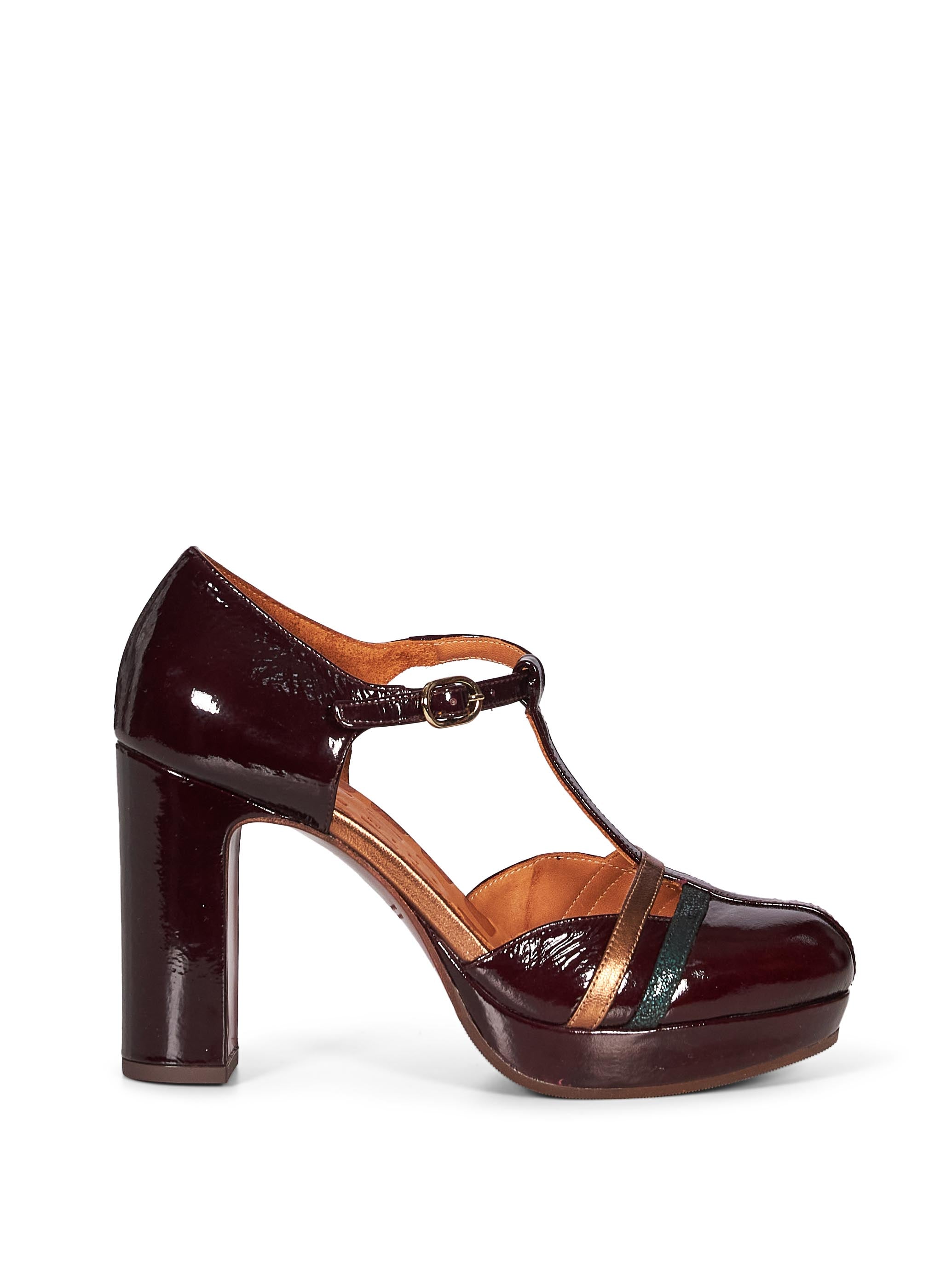 Decolleté Uyaro in marrone 