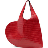 Borsa tote Heart in rosso 