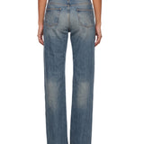 Jeans Suspended in blu 