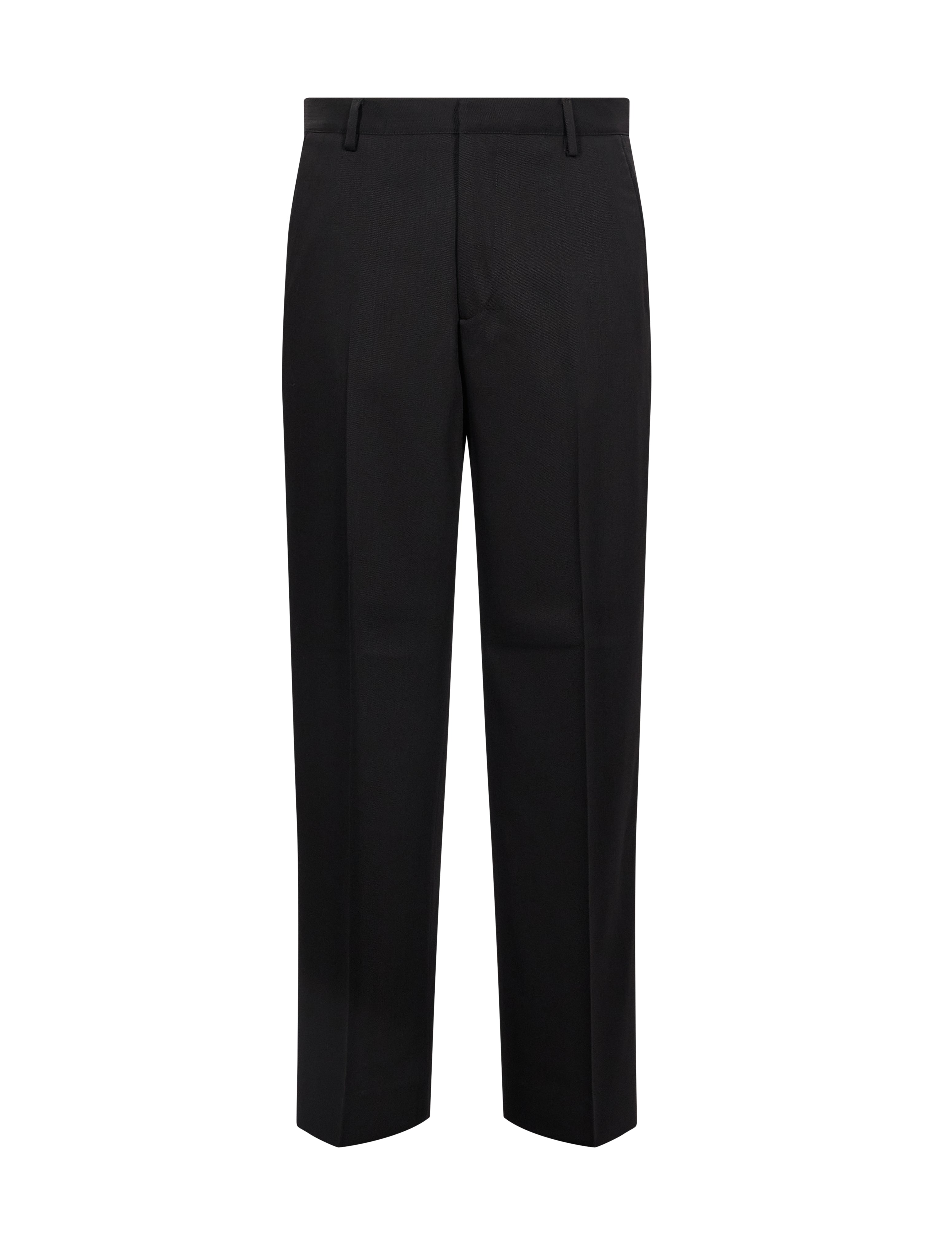 Pantaloni sartoriali a taglio dritto Alain Luras in nero 