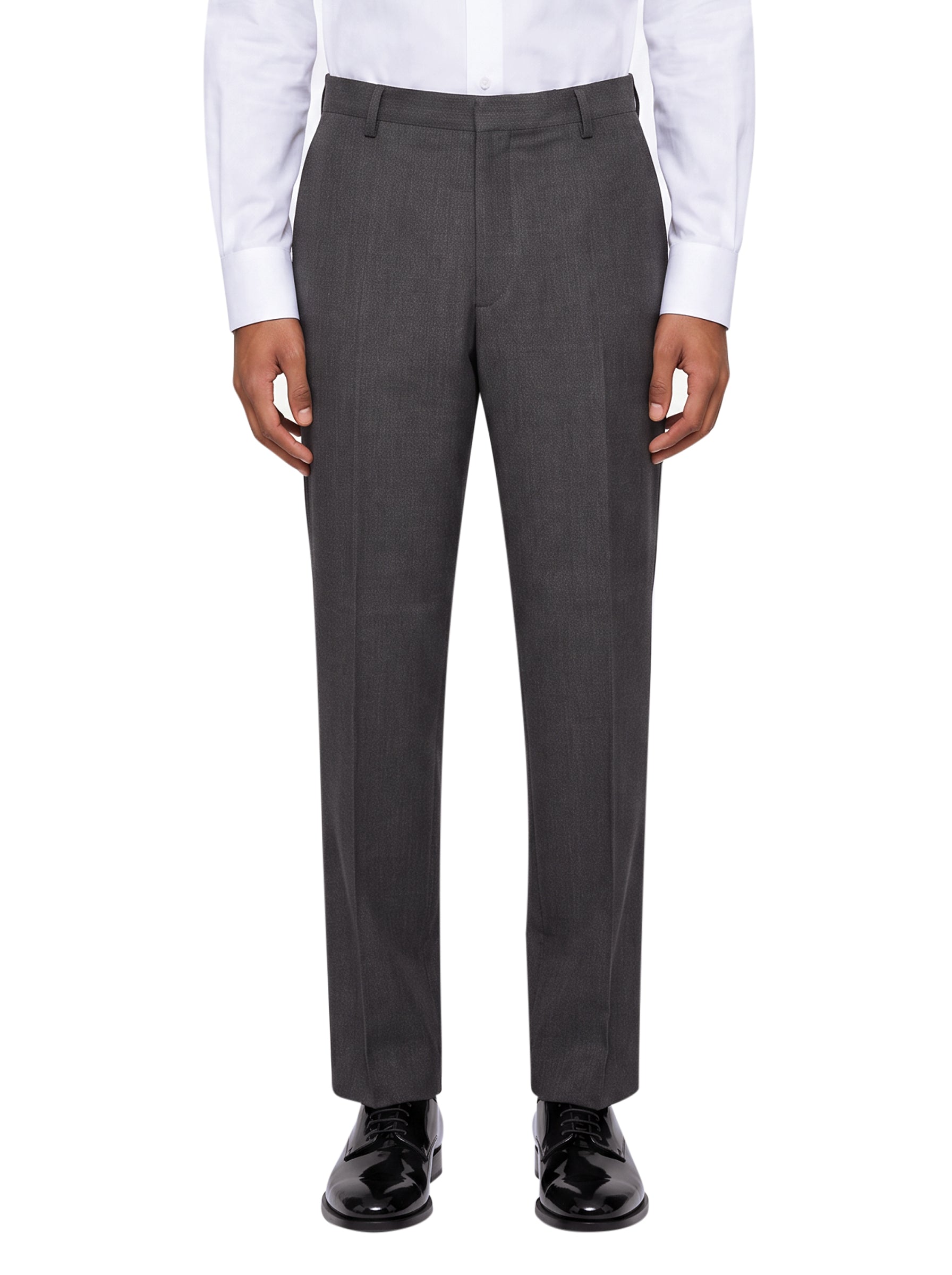 Pantaloni sartoriali a taglio dritto Alain Luras in grigio 